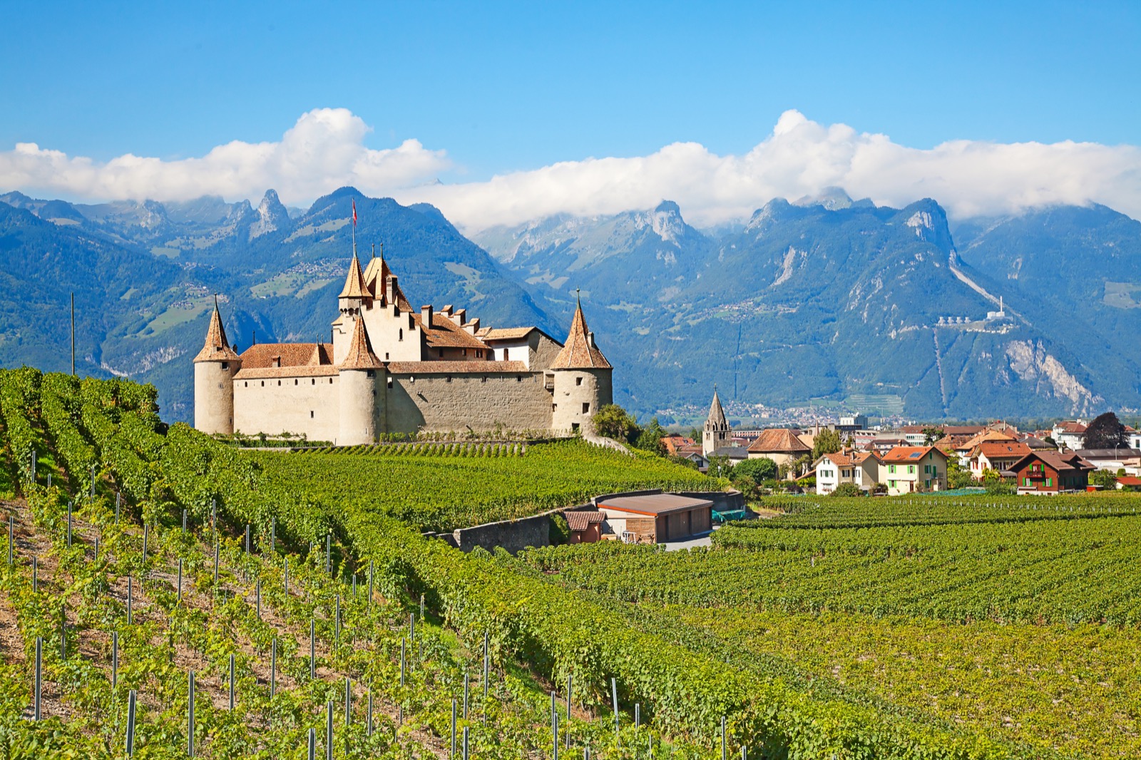 Culture and châteaux of the Swiss Riviera